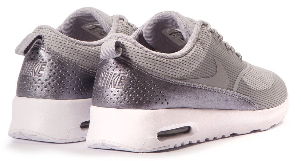 Nike air max thea cheap black wolf grey white