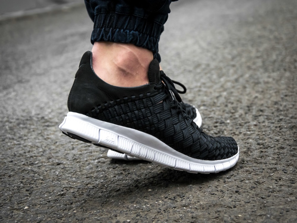 Nike free woven clearance black