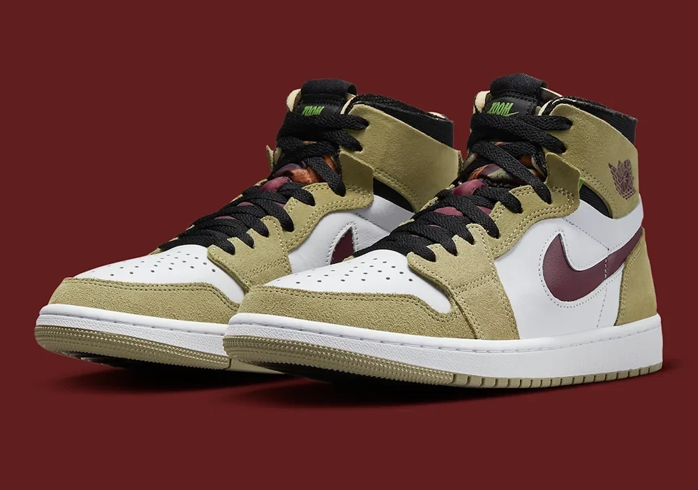 Air Jordan 1 Zoom CMFT Khaki CT0978 203 4 829 Brooklynstore