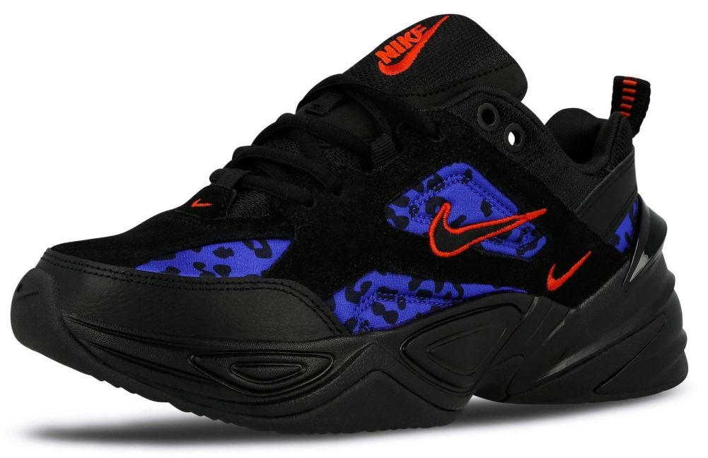 Nike m2k discount tekno black leopard