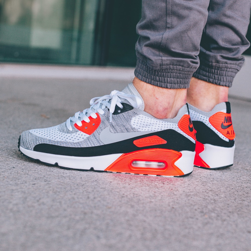 Nike air max shop 90 flyknit wolf grey