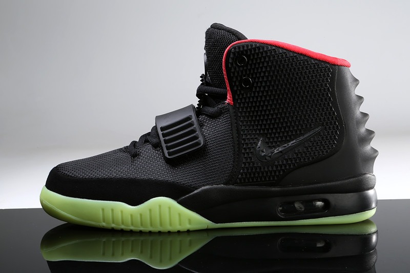 Nike air yeezy 2 all sale black