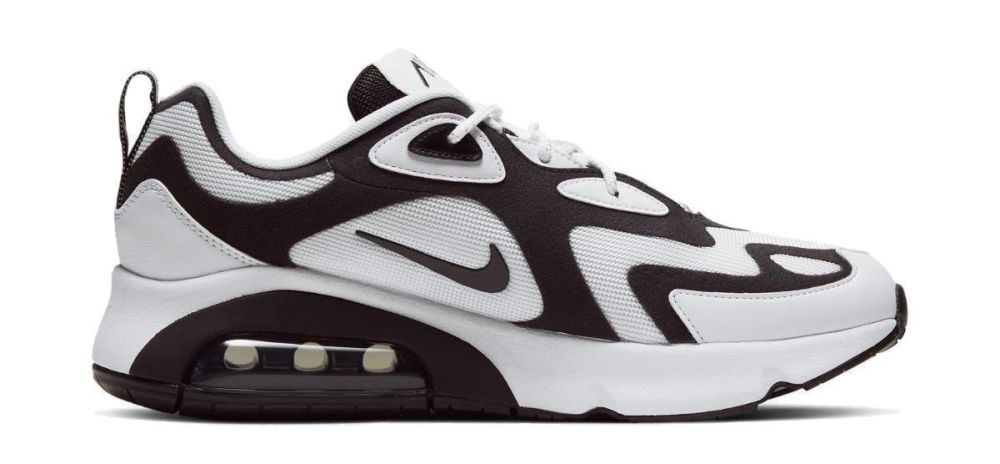 Nike 200 store white and black