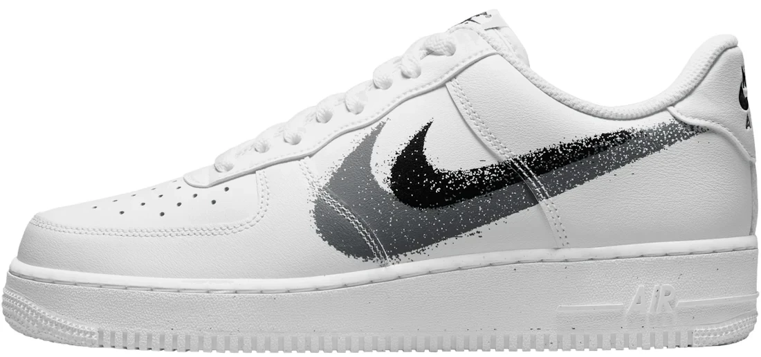 Nike Air Force 1 Spray Paint Swoosh FD0660 100 4 149 Brooklynstore