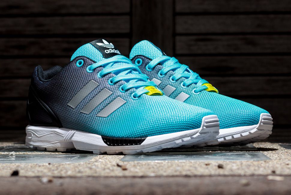 Adidas ZX Flux Gradient Black Metsil 1 485 Brooklynstore