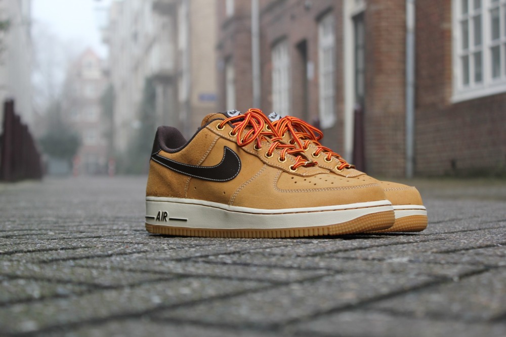 Nike Air Force 1 Low Boot Wheat Baroque Brown 1 489 Brooklynstore