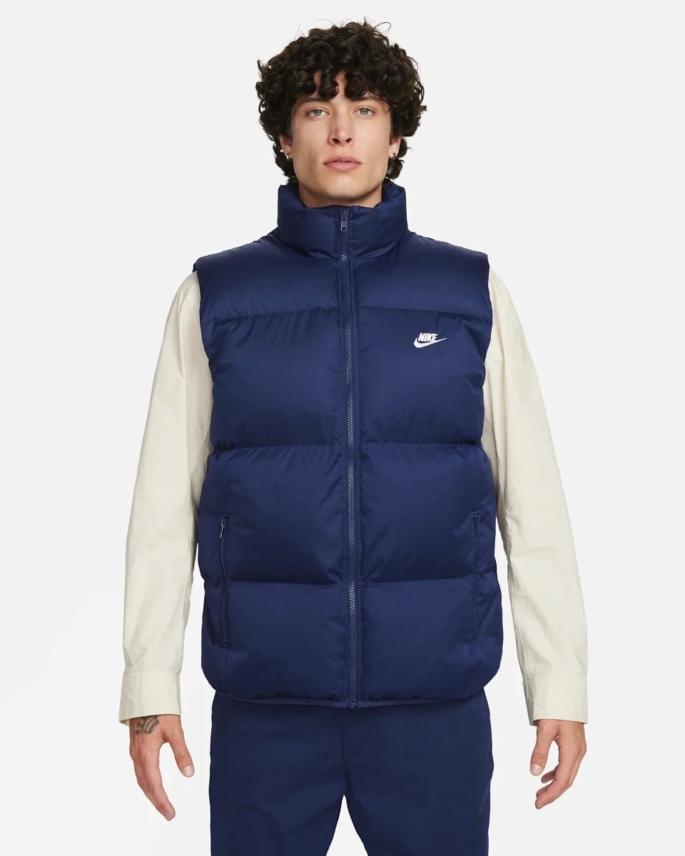 Down fill vest store nike