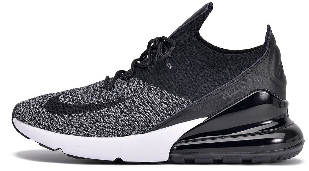 Nike 270 hot sale black flyknit