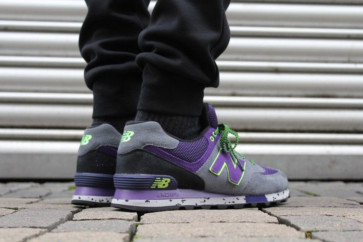 New Balance 574 DGP Purple Dark Grey 1 337 Brooklynstore