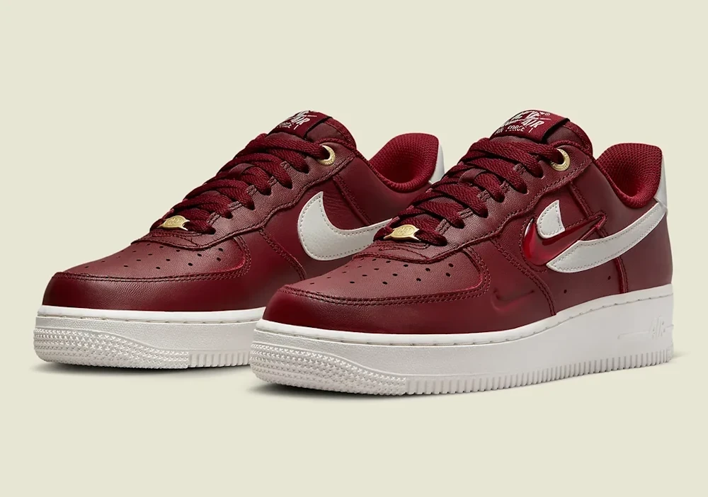 Nike air force clearance 1 low burgundy