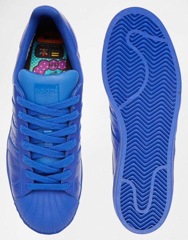 Adidas x Pharrell Superstar Supercolor blue 1 319 Brooklynstore