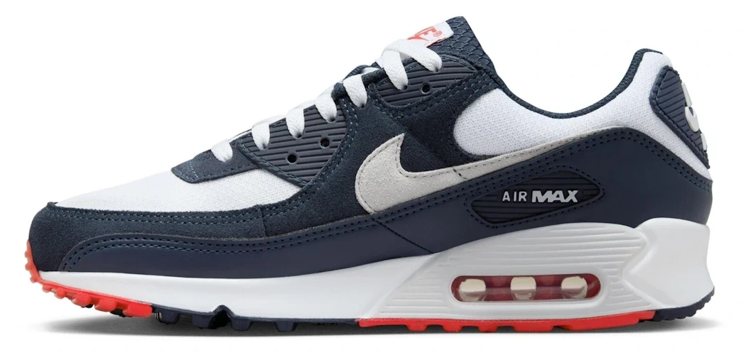 Nike air max 90 store navy blue and grey