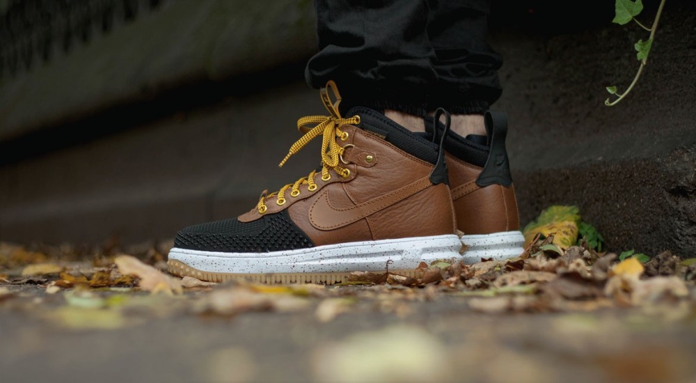 Nike Lunar Force 1 Duckboot Black British Tan 1 629 Brooklynstore