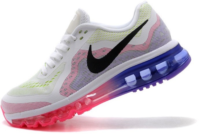 Nike air max 2014 best sale all white