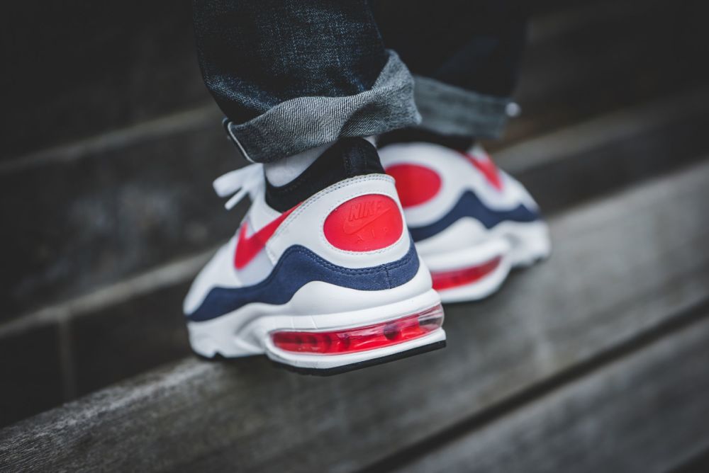 Nike air shop max 93 red