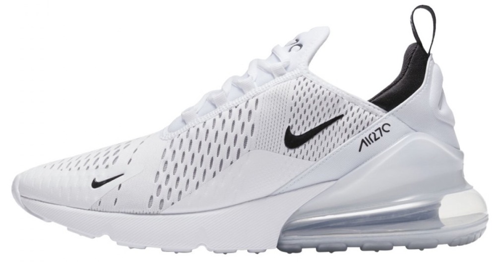 White and black cheap nike 270