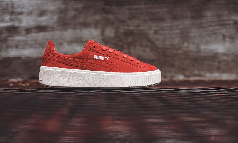 Puma Suede Platform Core Red 1 119