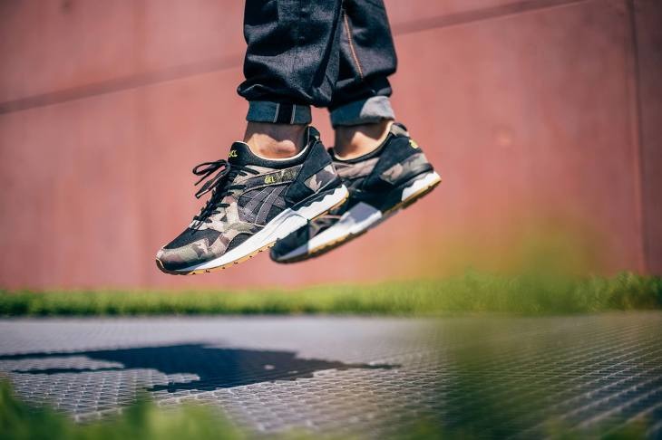 Asic gel lyte 5 hotsell woodland camo