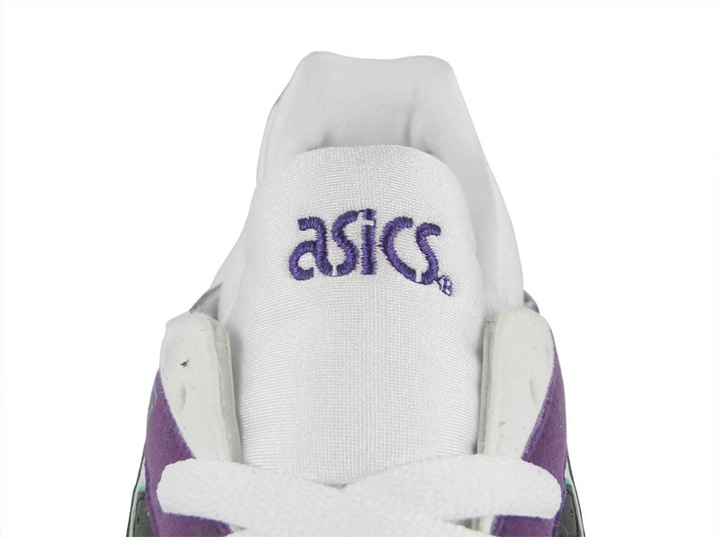 Asics gel lyte v white purple green best sale