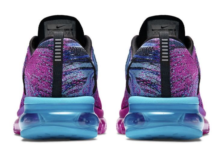 Nike flyknit air outlet max in fuchsia flash