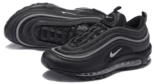 Nike 97 black silver best sale