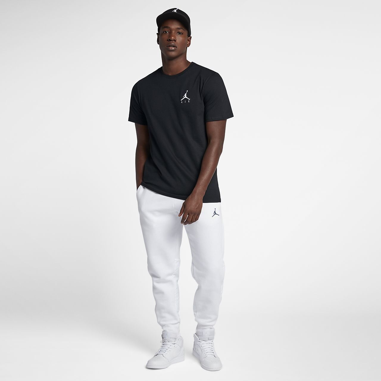 Jordan jumpman air embroidered hot sale tee