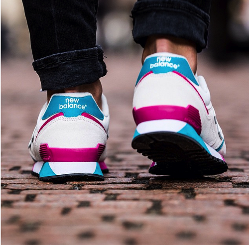 New balance cheap turquoise pink