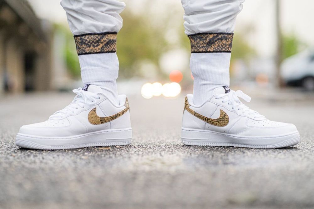 Air force 1 store retro ivory snake