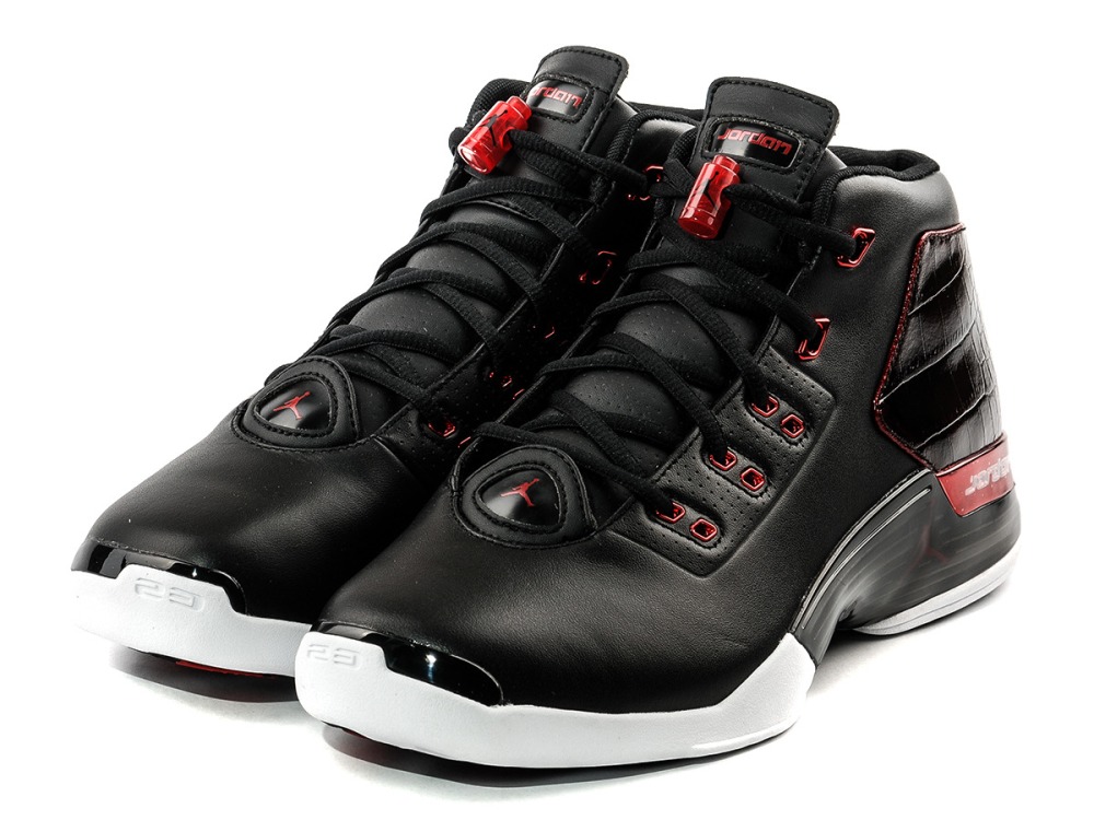 Jordan 17 sale red and black