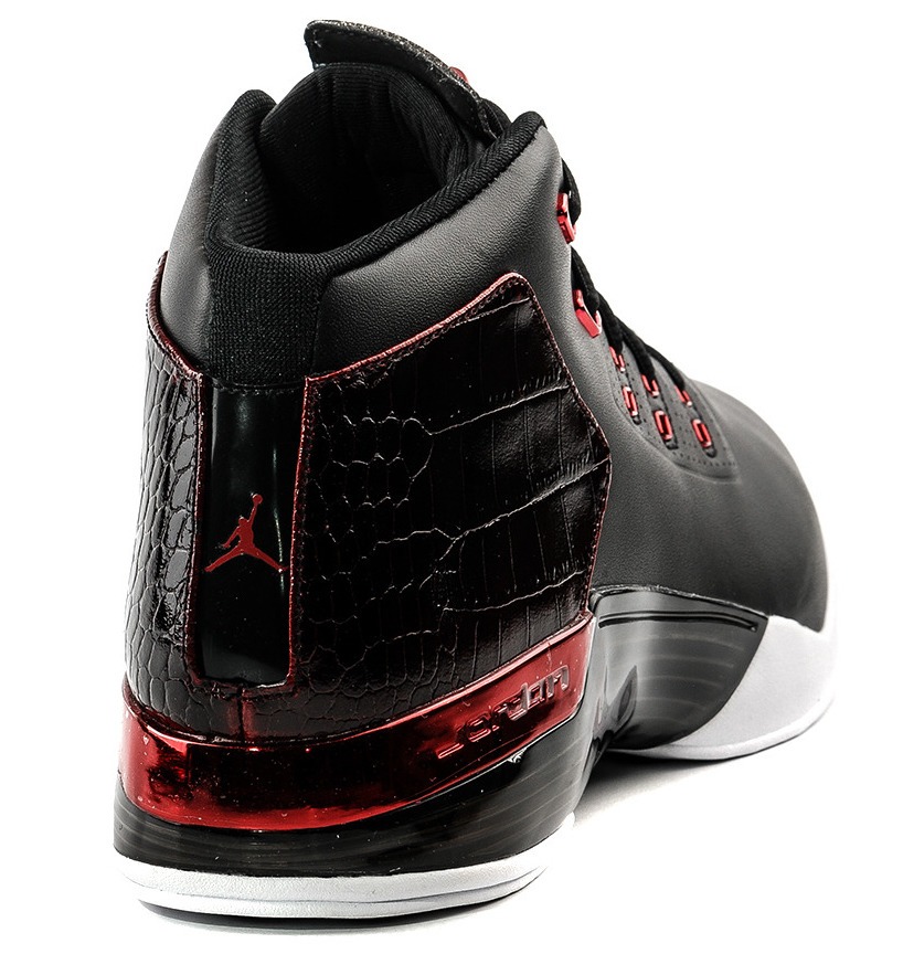 Jordan 17 sale red and black