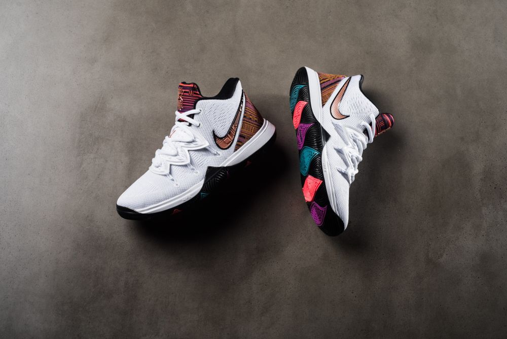 Kyrie 5 bhm white online