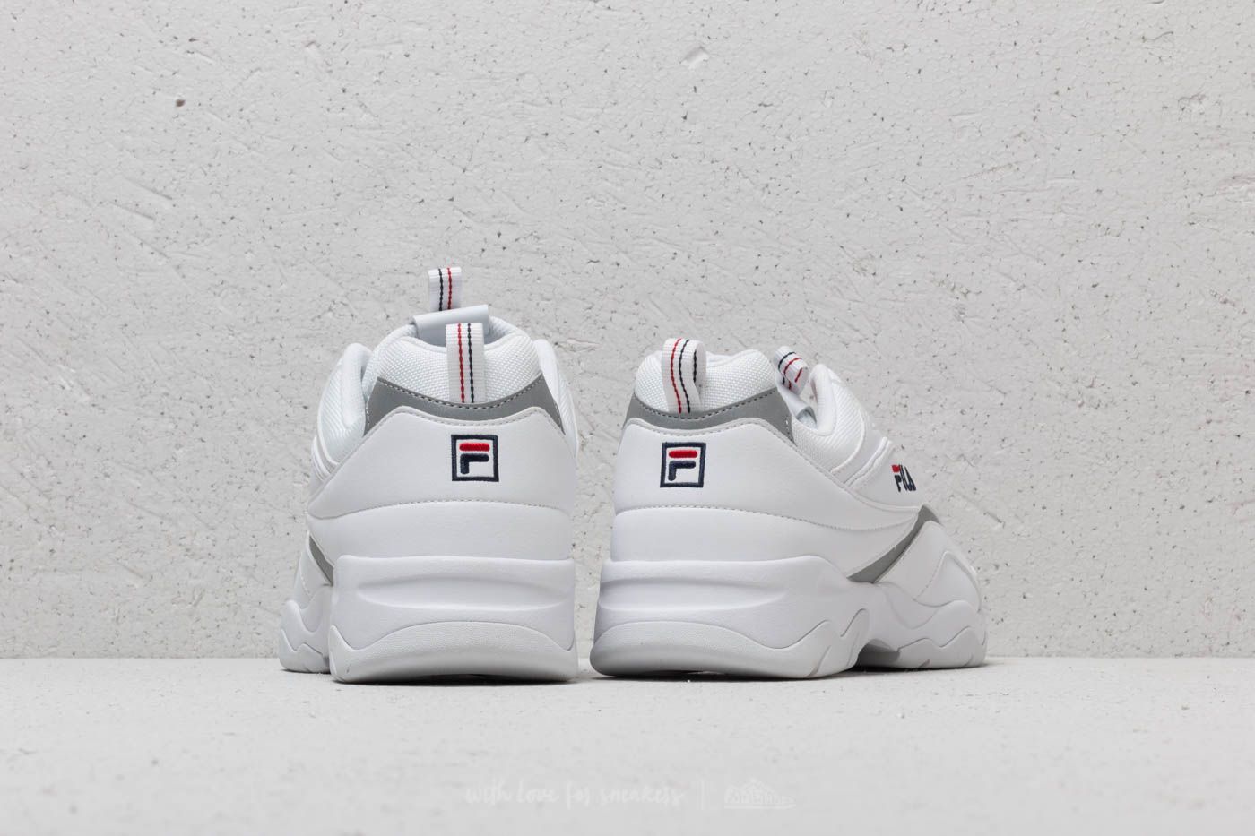 fila ray silver