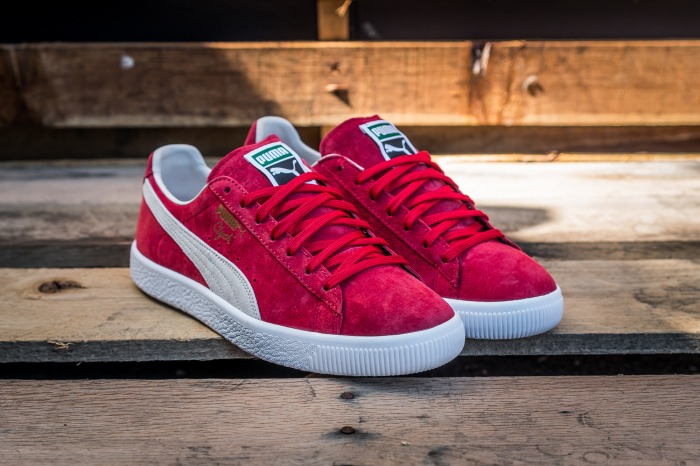 Puma clyde sale barbados cherry