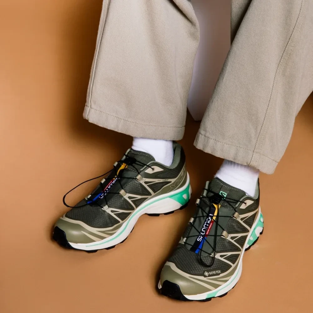 Чоловічі кросівки Salomon XT-6 GTX Olive Night (L47292300