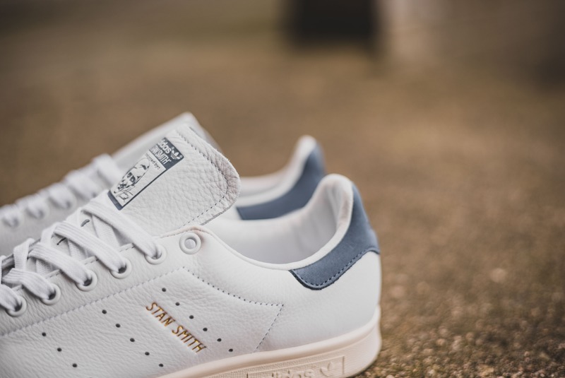 Adidas blue stan smith best sale