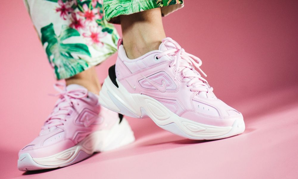 Nike m2k tekno pink white online