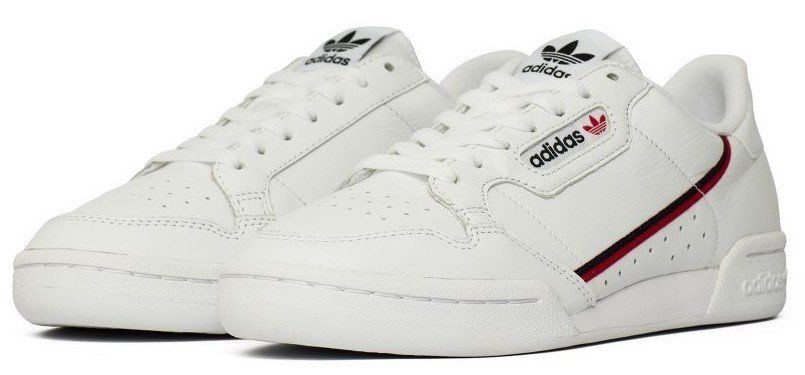 Adidas continental 80 men's white hotsell