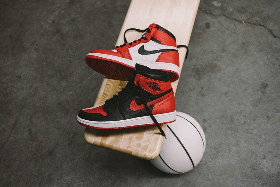 Nike air jordan 1 retro outlet high og homage to home