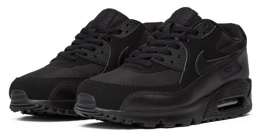Оригинальные кроссовки Nike Air Max 90 Essential All Black 537384