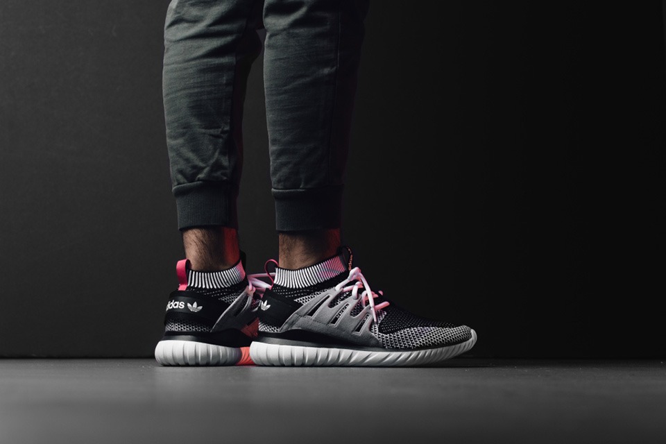 Adidas tubular store nova primeknit white