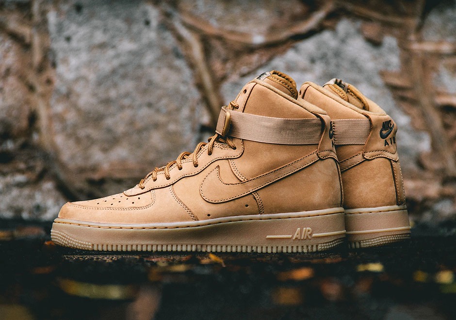 Nike Air Force 1 Mid Wheat 1 566 Brooklynstore