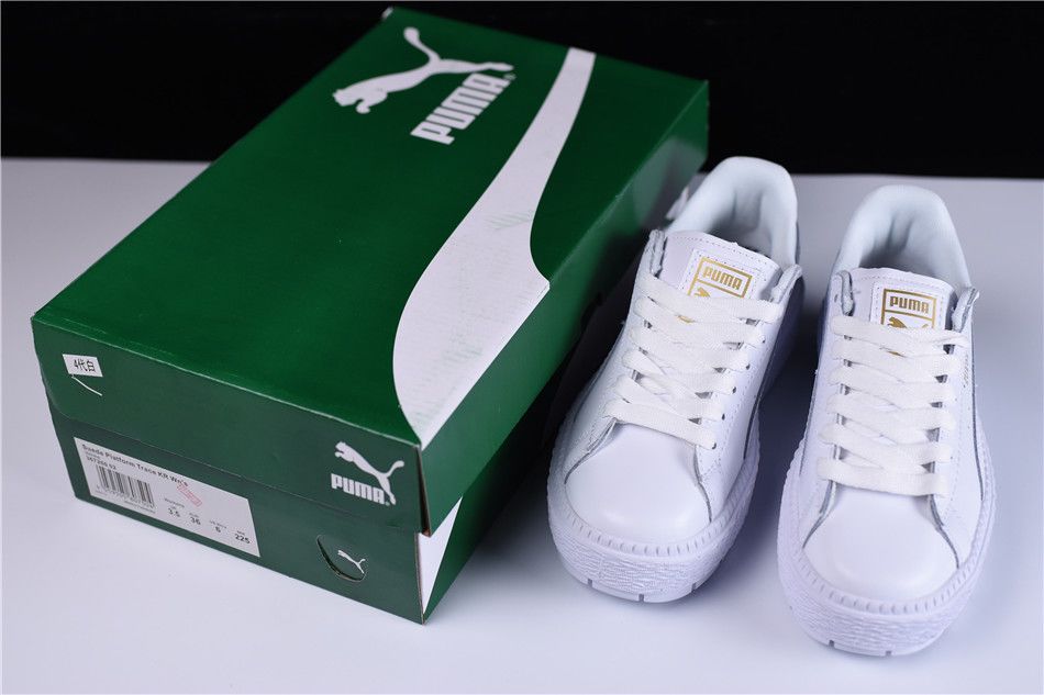 Puma platform 2024 all white