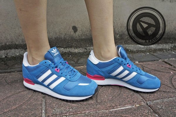 Adidas ZX 700 W Hero Blue Pink 1 300 Brooklynstore