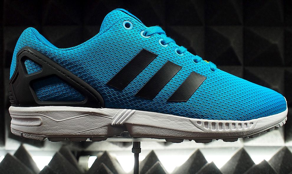 Adidas zx flux hotsell solar blue