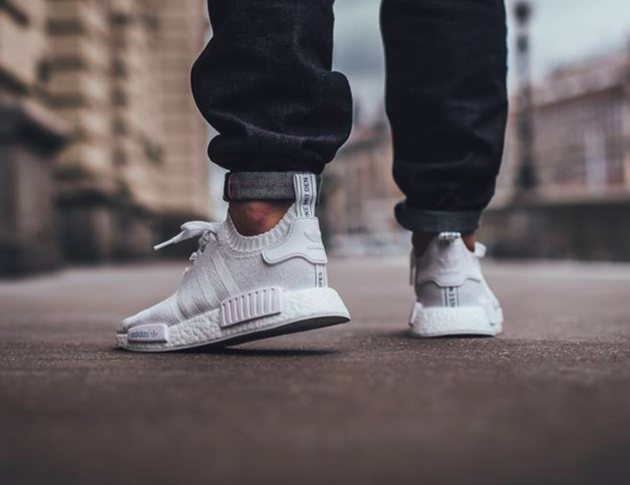 Adidas NMD R1 Mesh Triple White 1 450 Brooklynstore