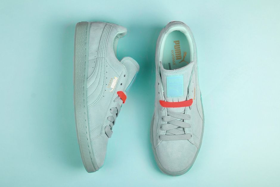 Puma suede 2024 iced aqua