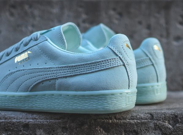 Puma suede iced hot sale aqua