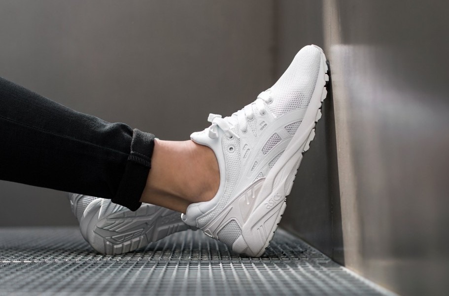 Asics gel kayano trainer triple white best sale