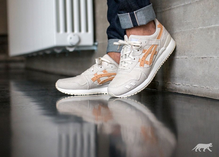 asics gel lyte iii birch birch