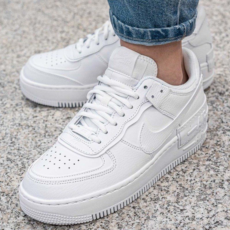 Оригинальные кроссовки Nike Air Force 1 Shadow "Triple White" (CI0919 ...